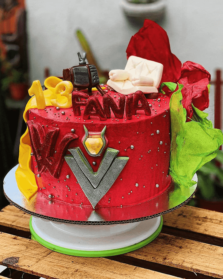 Appealing WandaVision Cake