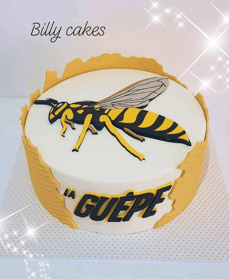 Admirable Wasp Cake Design