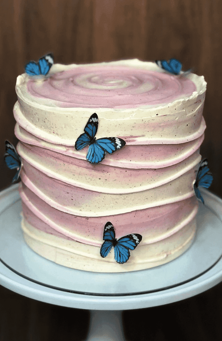 Delightful Wave Cake