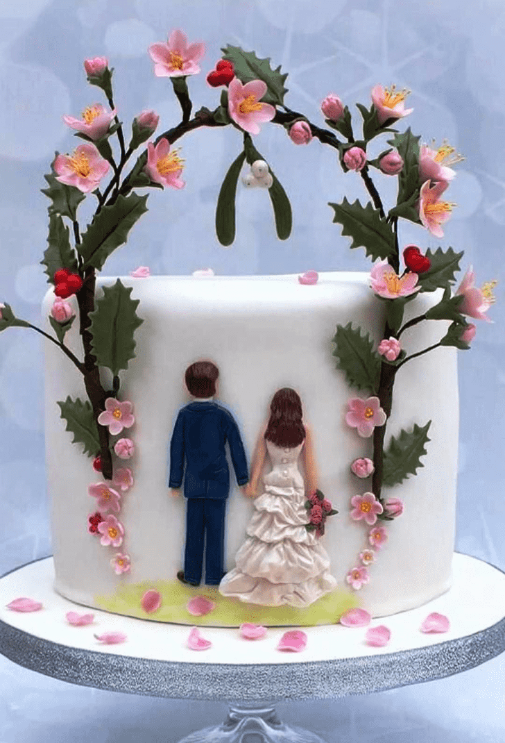 Grand Wedding Anniversary Cake