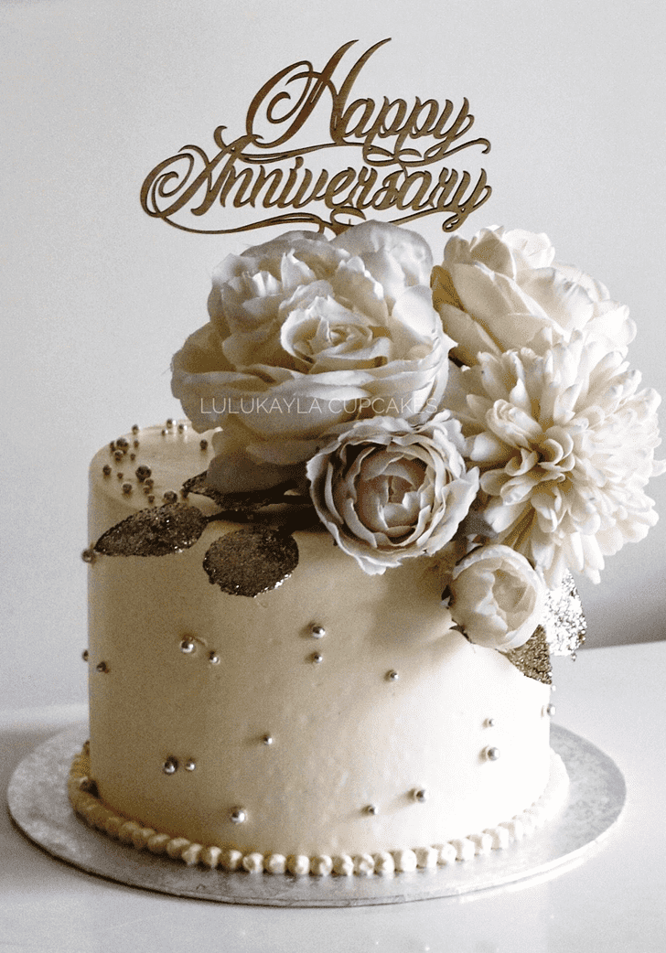 Magnetic Wedding Anniversary Cake