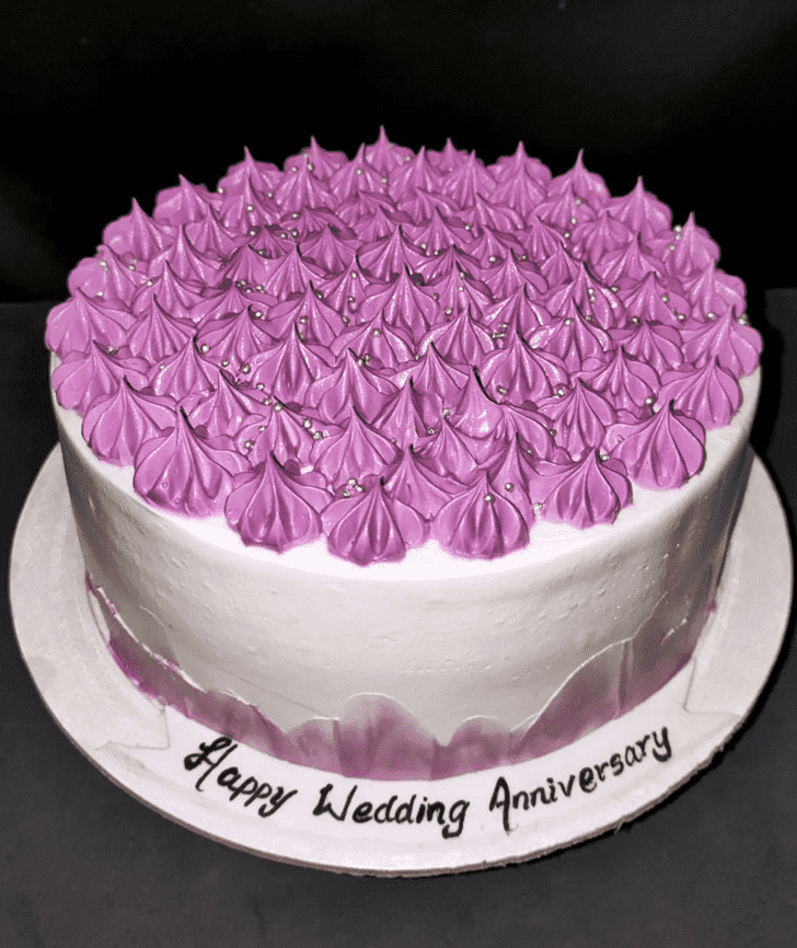 Slightly Wedding Anniversary Cake