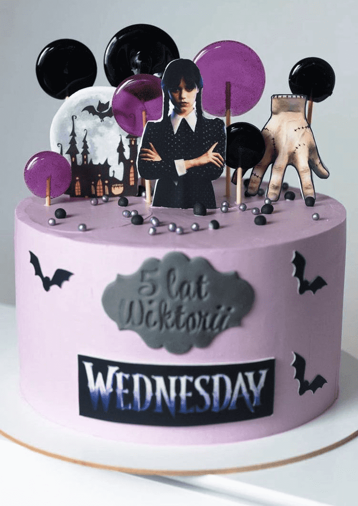Slightly Wednesday Cake
