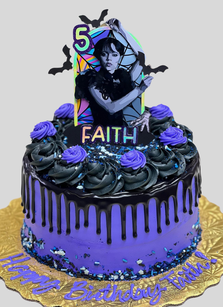 Lovely Wednesday Cake Design