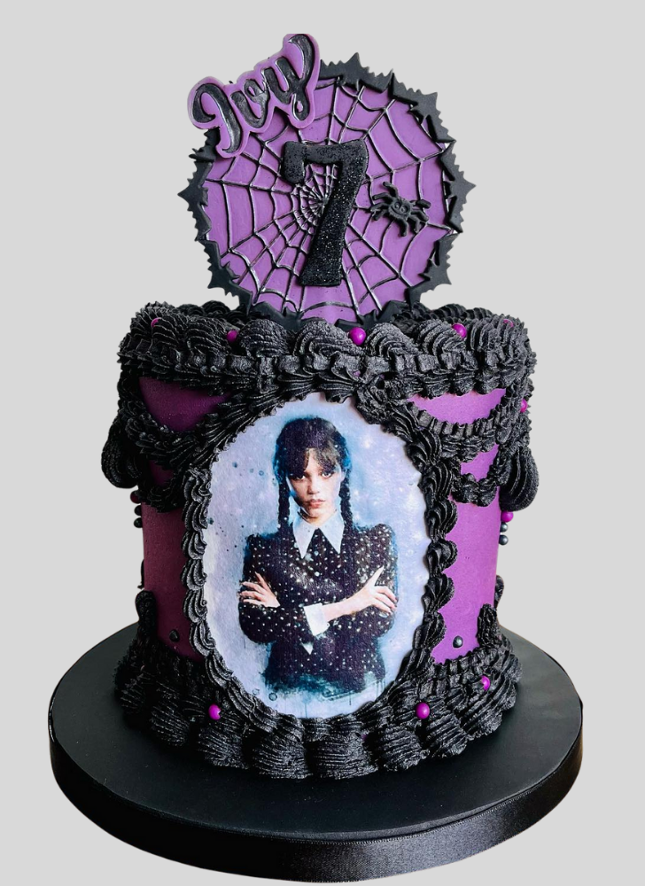 Mesmeric Wednesday Cake