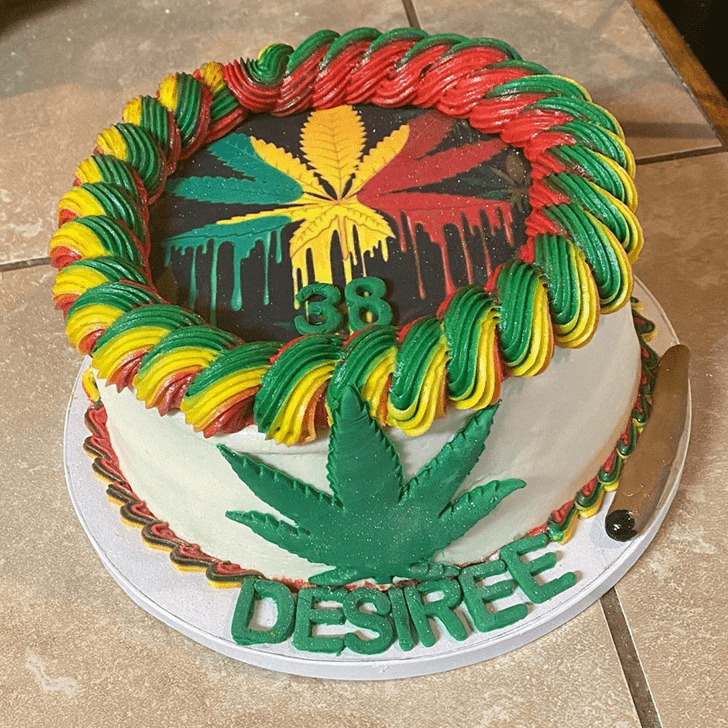 Alluring Weed Cake