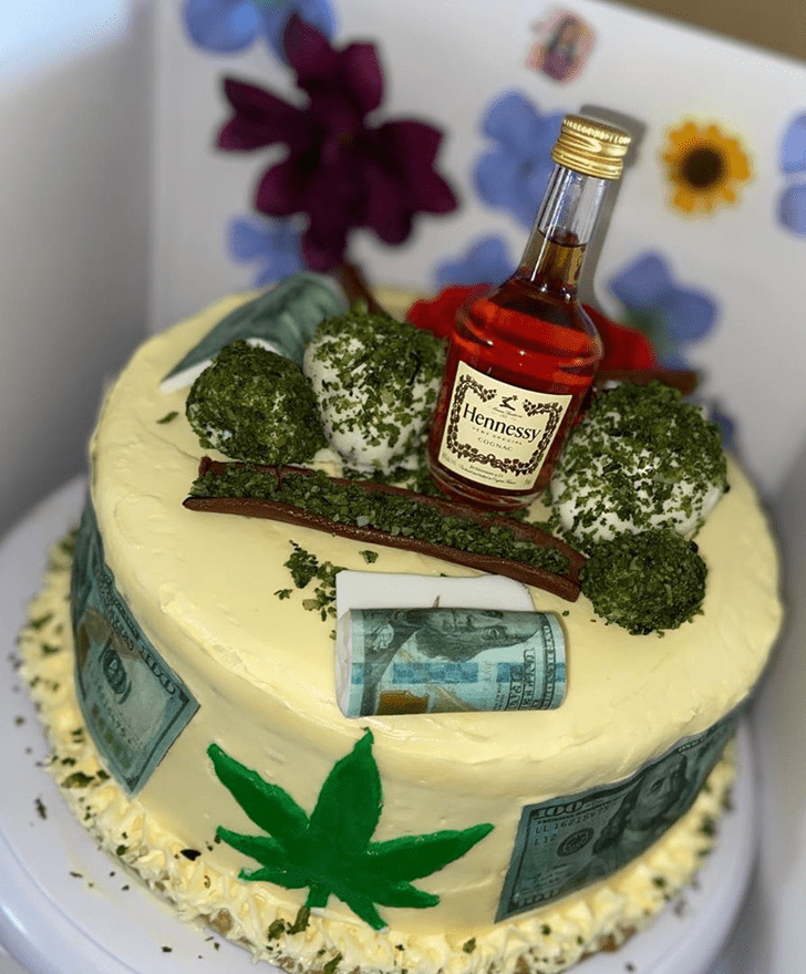 Beauteous Weed Cake