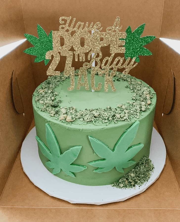 Enticing Weed Cake