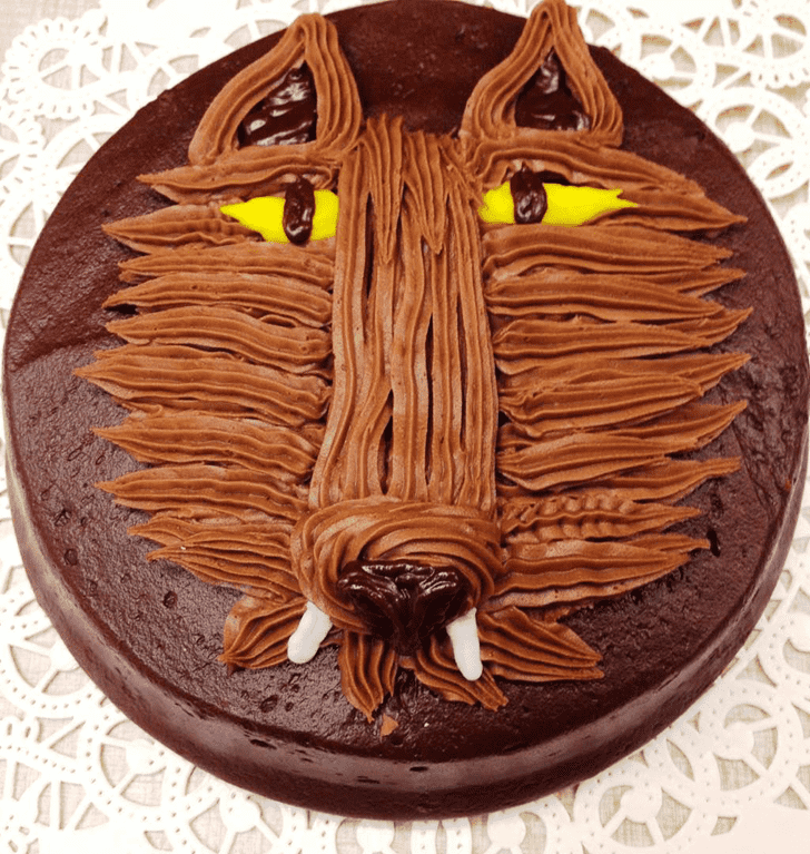 Alluring Werewolf Cake