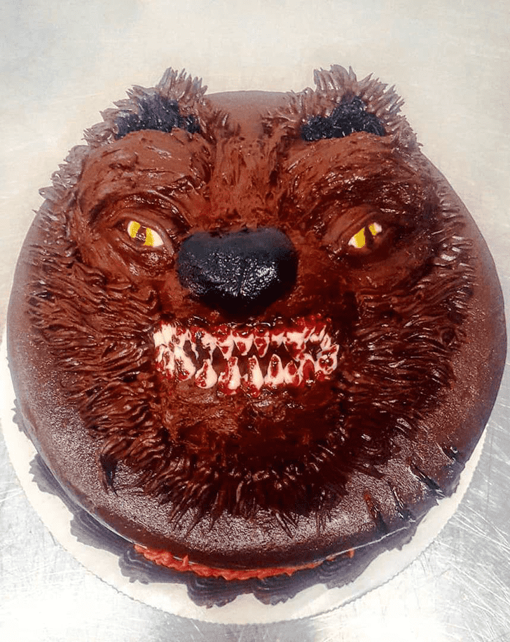 Beauteous Werewolf Cake