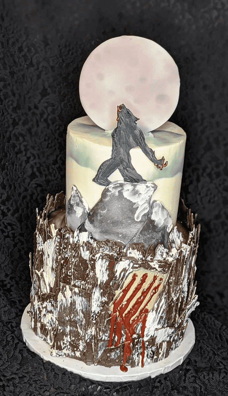 Handsome Werewolf Cake