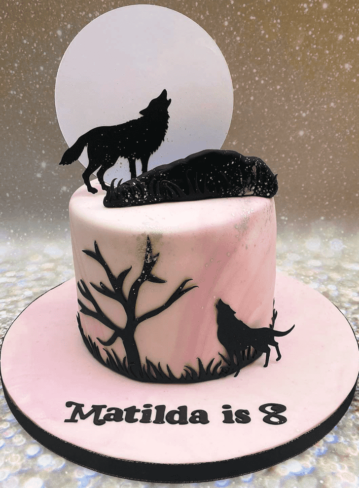 Lovely Werewolf Cake Design