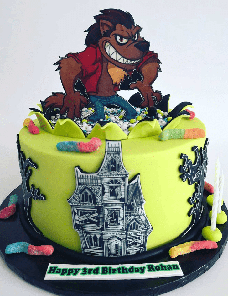 Marvelous Werewolf Cake