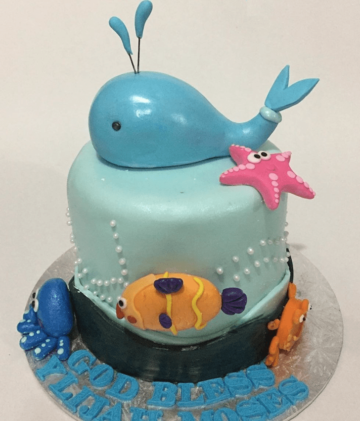 Fascinating Whale Cake