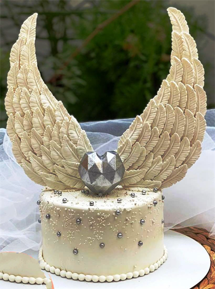 Inviting Wing Cake