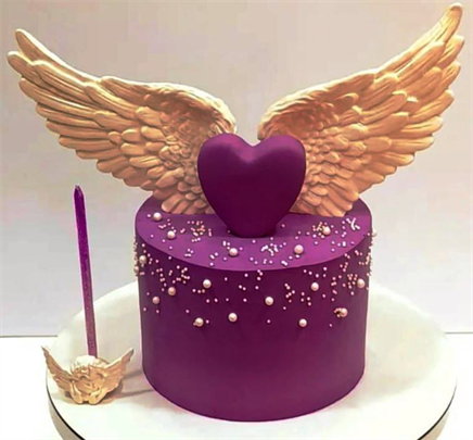 Wonderful Wing Cake Design