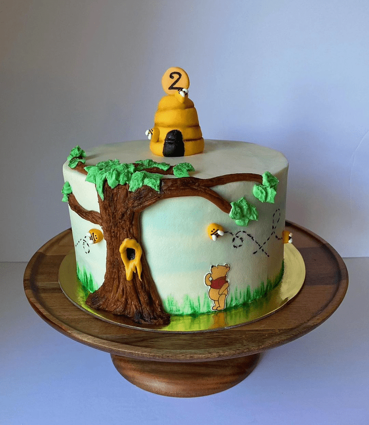 Delightful Winnie the Pooh Cake