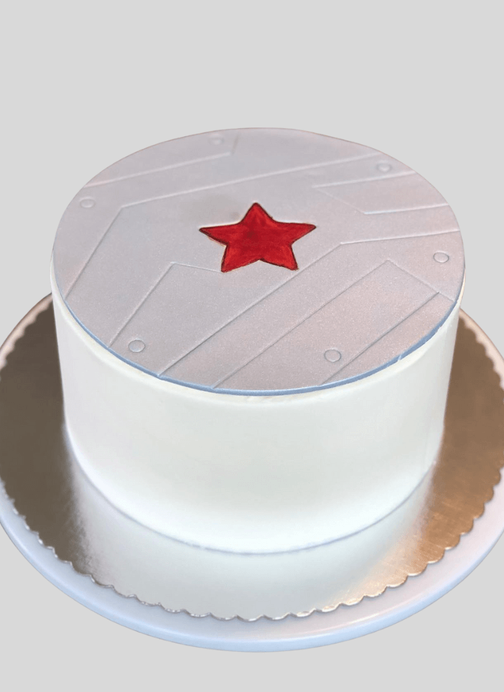 Admirable Winter Soldier Cake Design