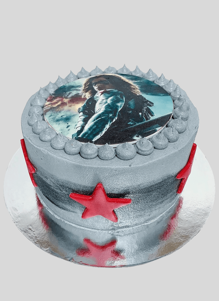 Classy Winter Soldier Cake
