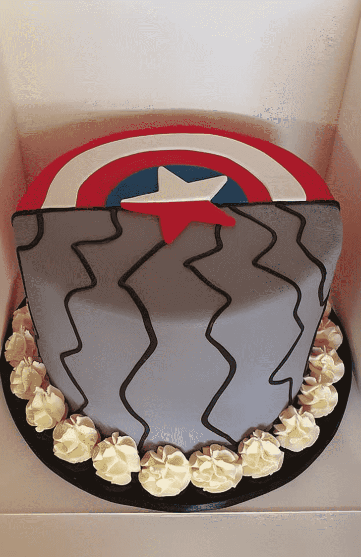 Adorable Winter Soldier Cake