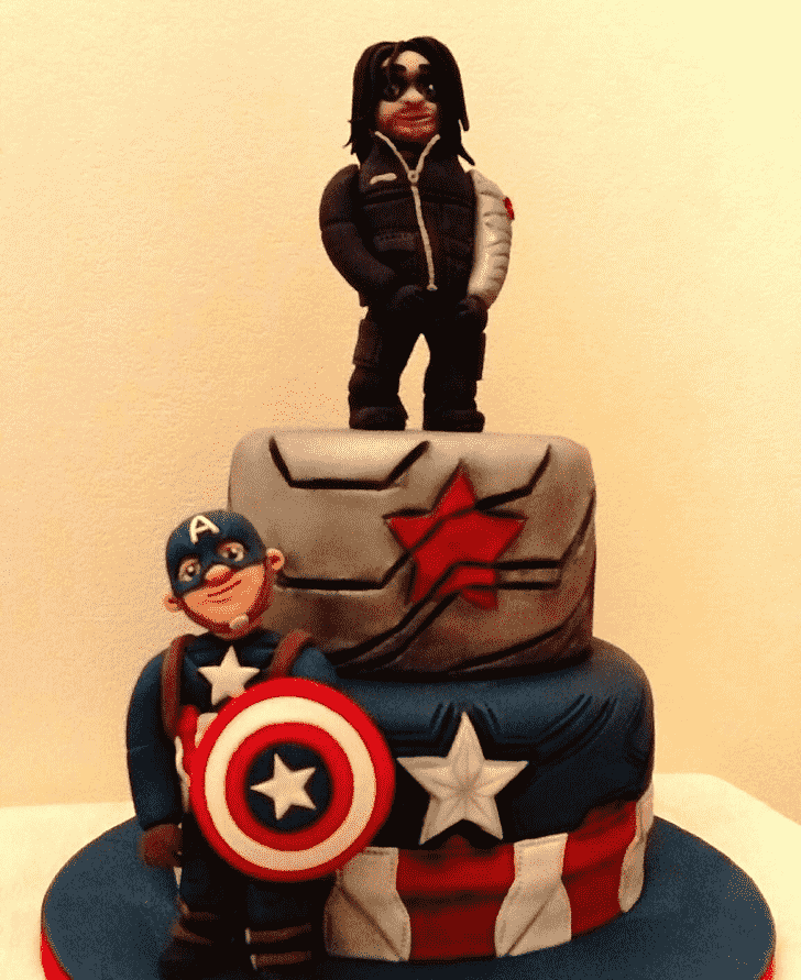 Bewitching Winter Soldier Cake