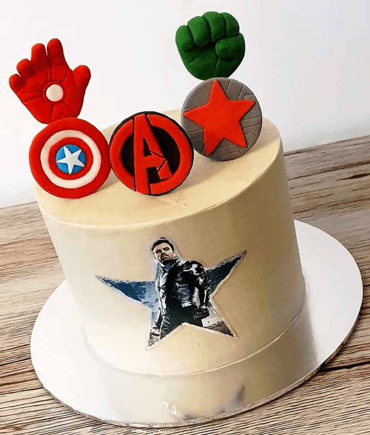 Delightful Winter Soldier Cake