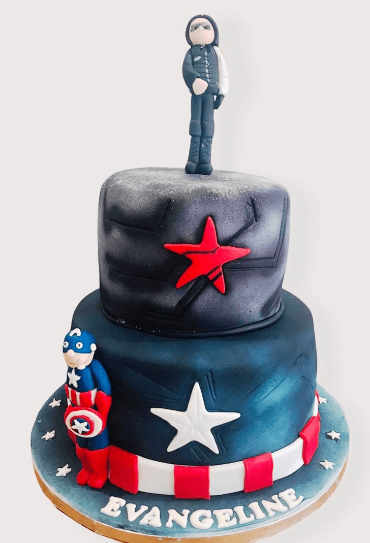 Excellent Winter Soldier Cake