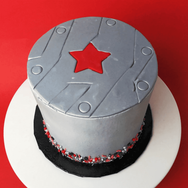 Exquisite Winter Soldier Cake