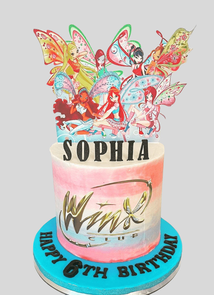 Bewitching Winxclub Cake