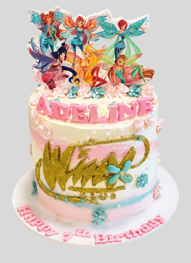 Delicate Winxclub Cake