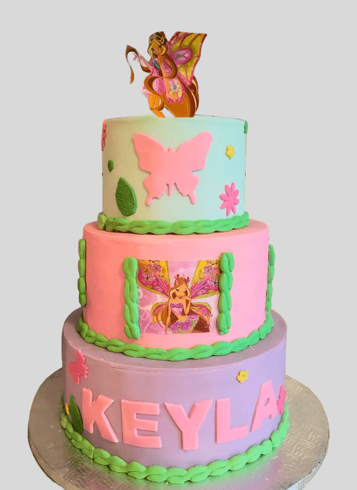 Graceful Winxclub Cake