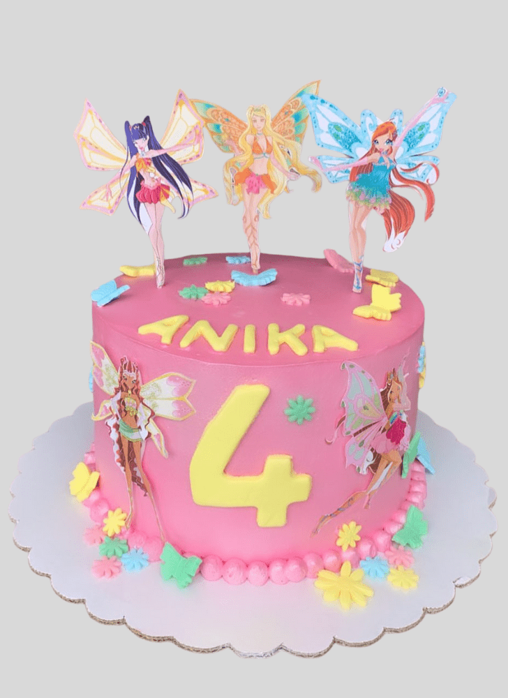 Wonderful Winxclub Cake Design