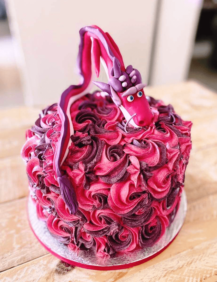 Adorable Wish Dragon Cake