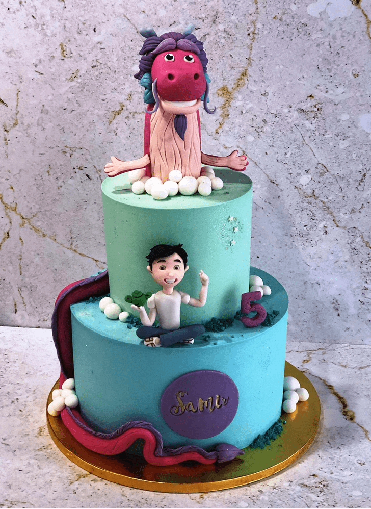 Alluring Wish Dragon Cake