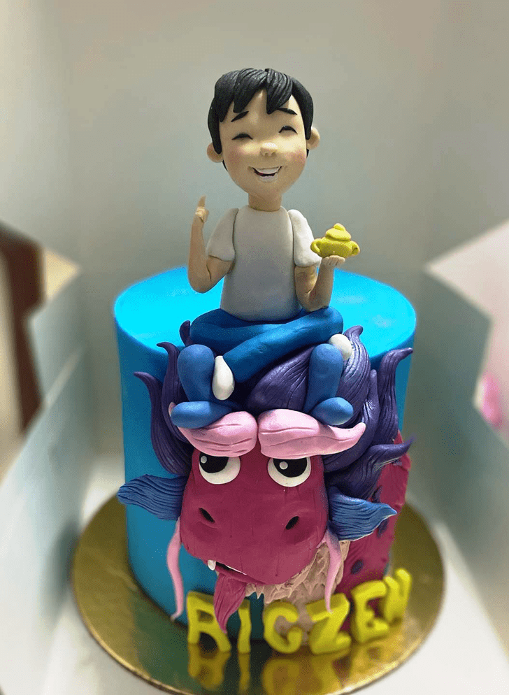 Appealing Wish Dragon Cake