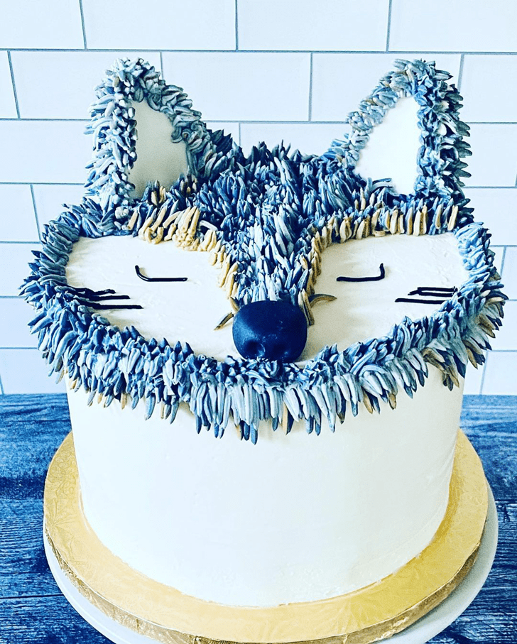 Charming Wolf Cake