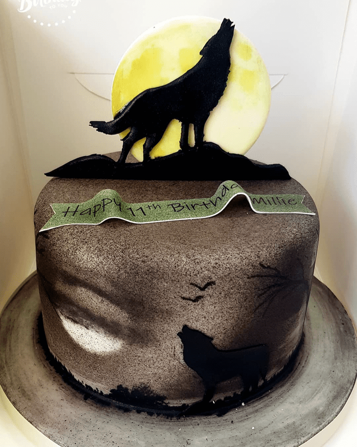Delightful Wolf Cake