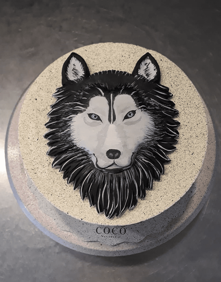 Elegant Wolf Cake