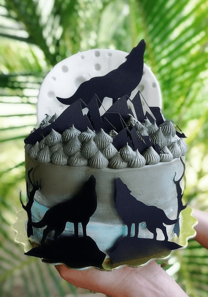 Exquisite Wolf Cake