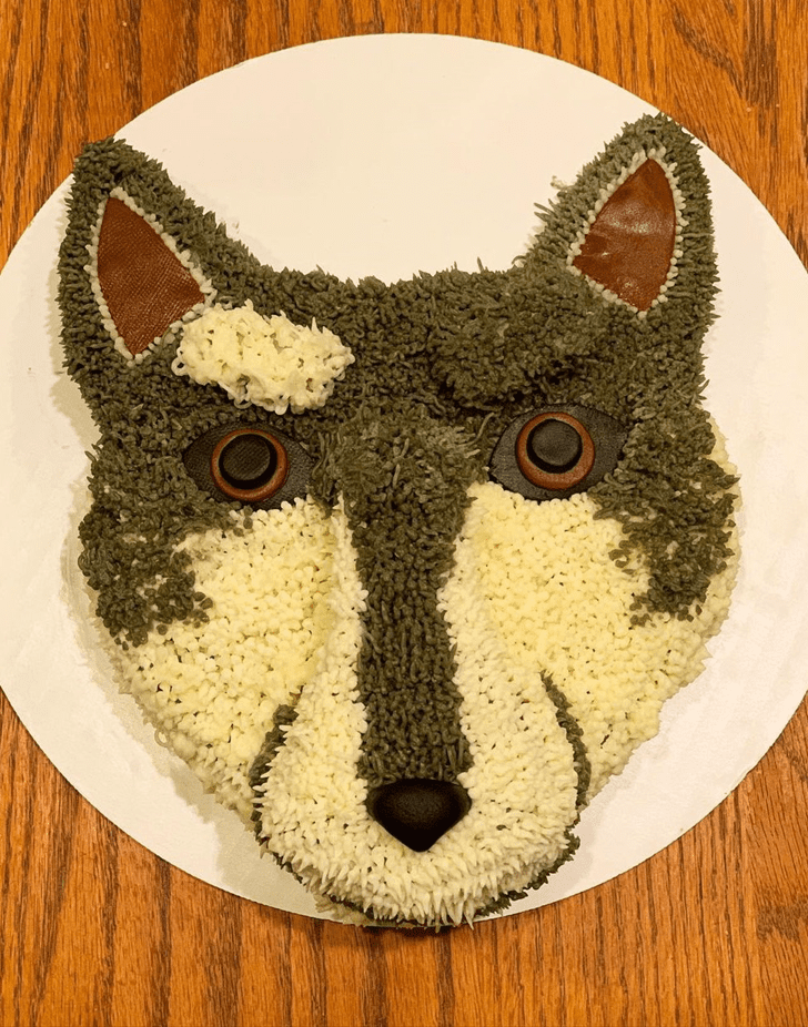 Handsome Wolf Cake