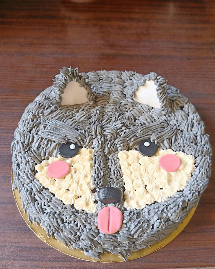 Pleasing Wolf Cake