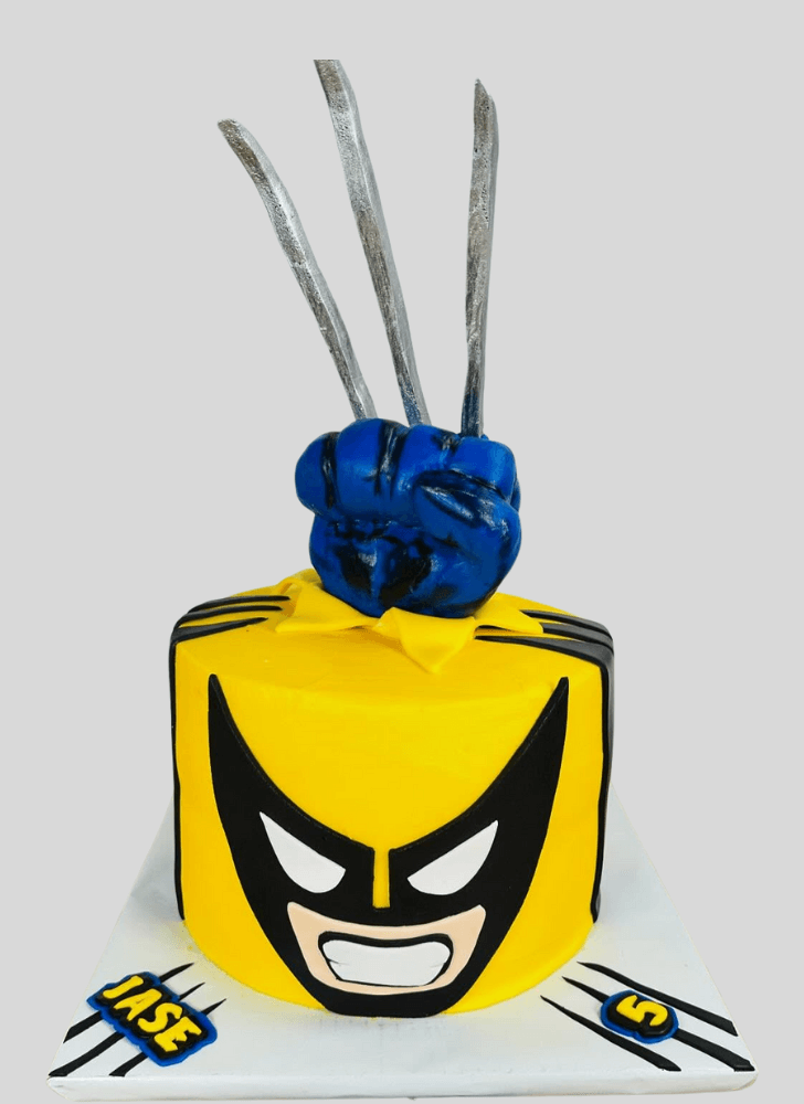Angelic Wolverine Cake