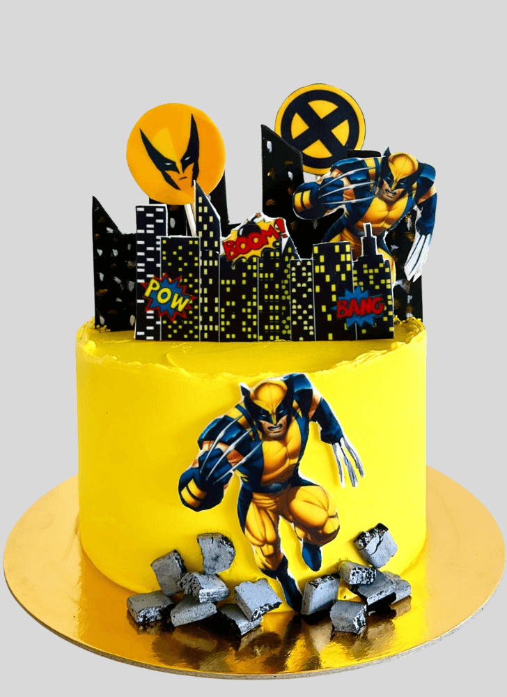 Appealing Wolverine Cake