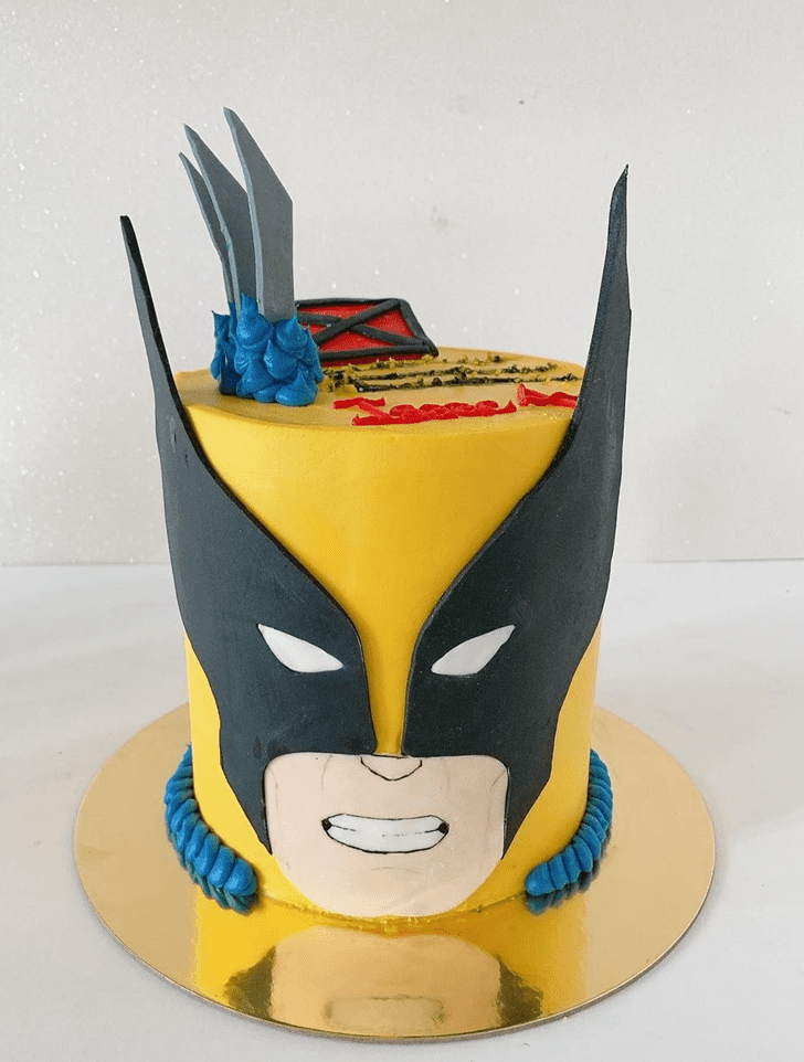 Admirable Wolverine Cake Design
