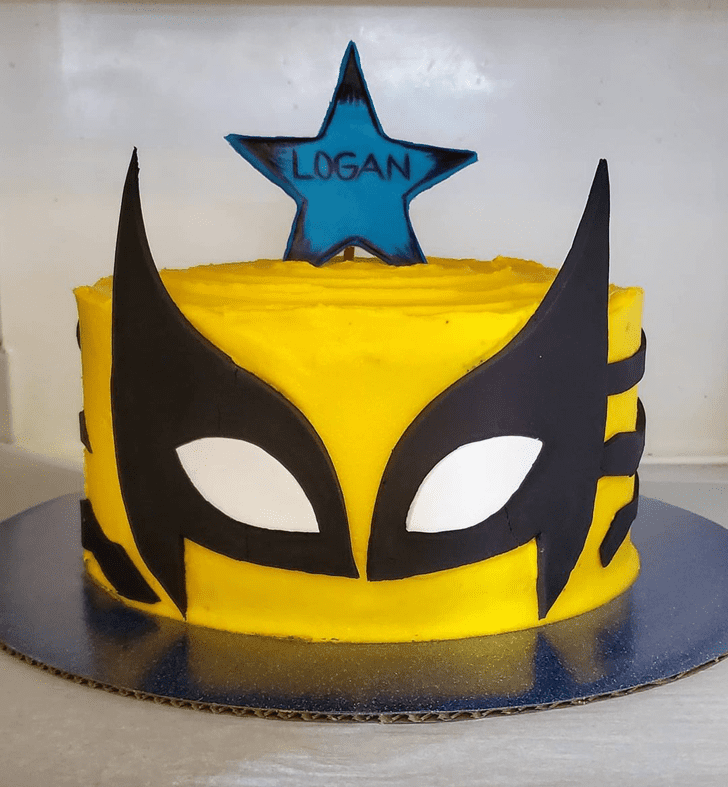 Adorable Wolverine Cake