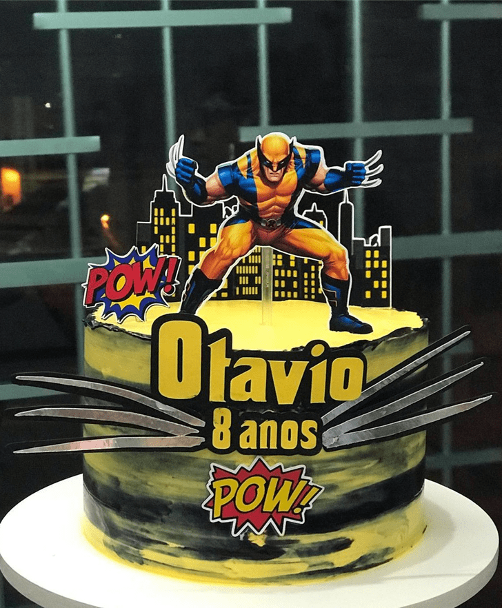 Beauteous Wolverine Cake