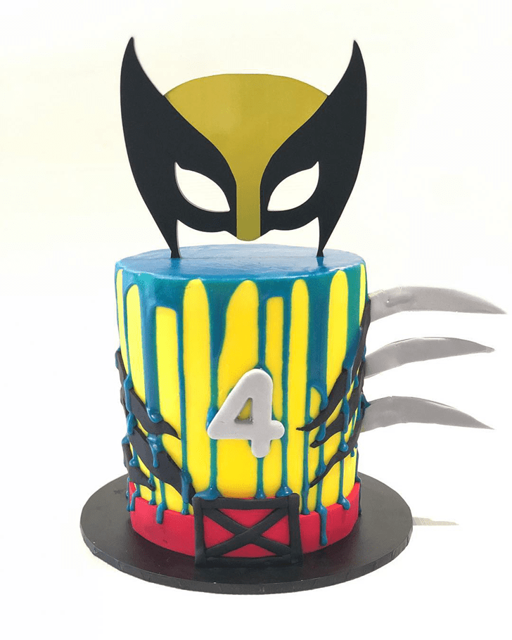Charming Wolverine Cake