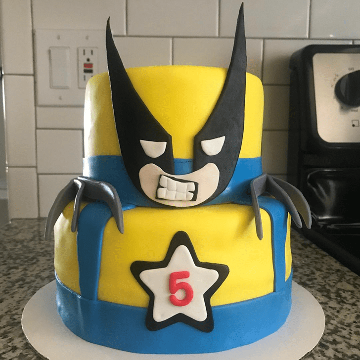 Fascinating Wolverine Cake