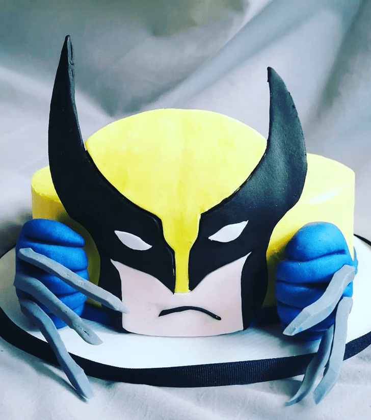 Handsome Wolverine Cake