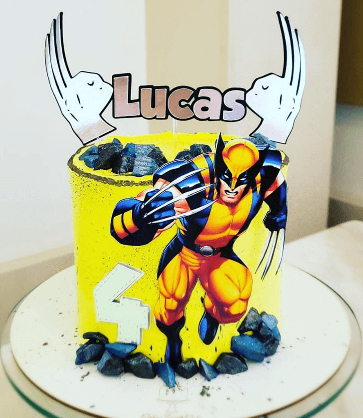 Pretty Wolverine Cake
